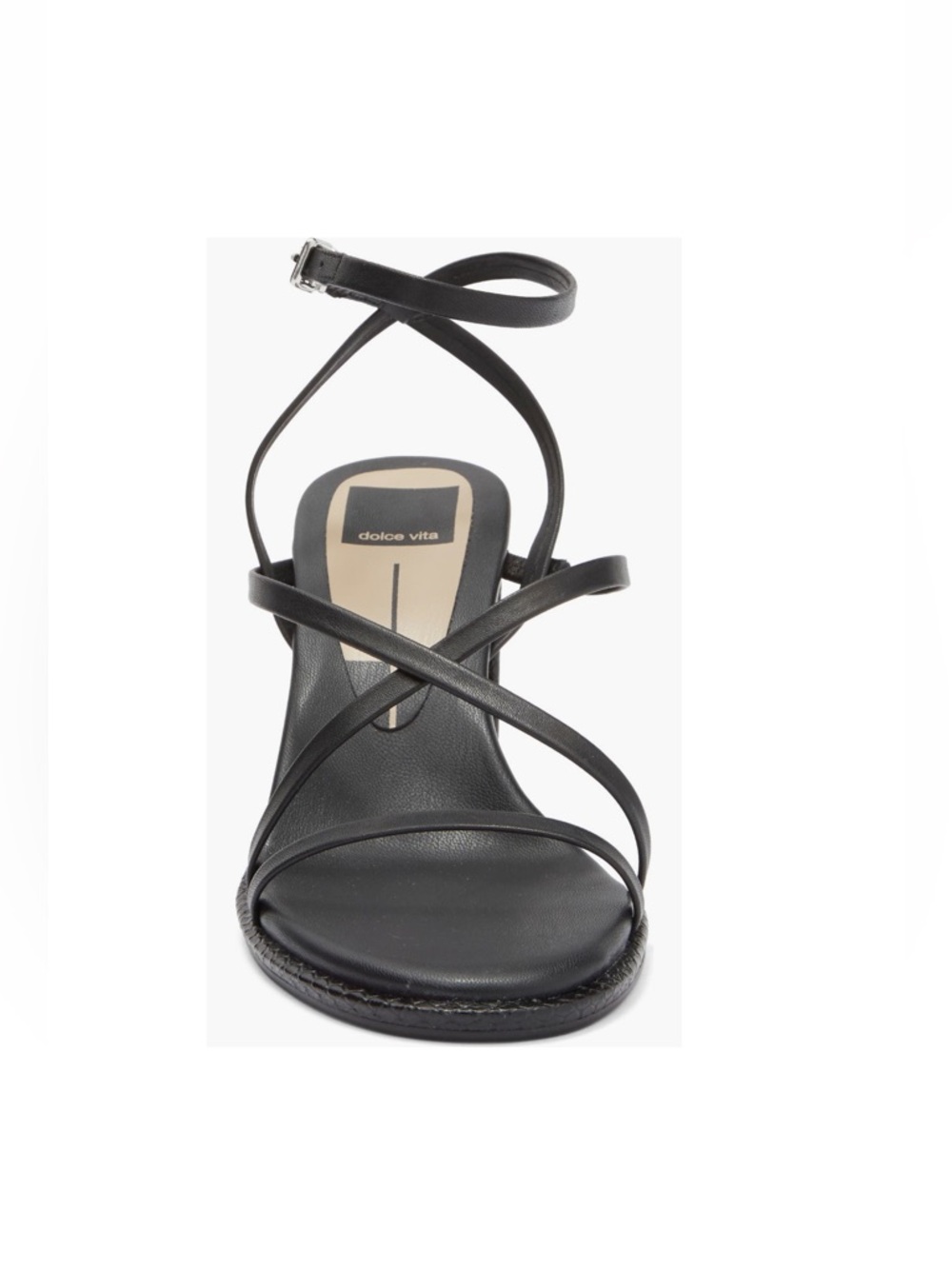 Dolce Vita Barly Leather Strappy  Sandals Black Women’s Size 10 NEW - Picture 8 of 13